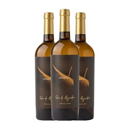 Vegamar Oro de Alejandría Moscatel Valencia Botella Medium 50 cl Vino Dulce (Caja de 3 unidades)