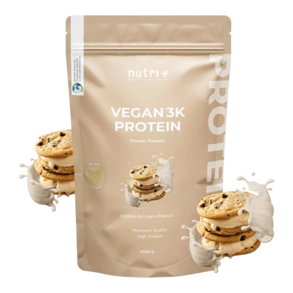 Vegan 3k Protein Powder 1 Kg-lateral