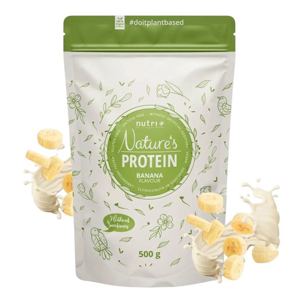 Vegan Nature's Protein 500g-trasera