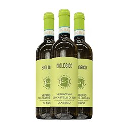 Velenosi Cantina Offida Verdicchio dei Castelli di Jesi Classico — Clásico Bio — Biológico 75 cl Vino Blanco (Caja de 3 unidades)