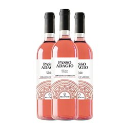 Velenosi Passo Adagio Cerasuolo d'Abruzzo Botella Magnum 1,5 L Vino Rosado (Caja de 3 unidades)