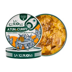 Ventresca de atún al curry