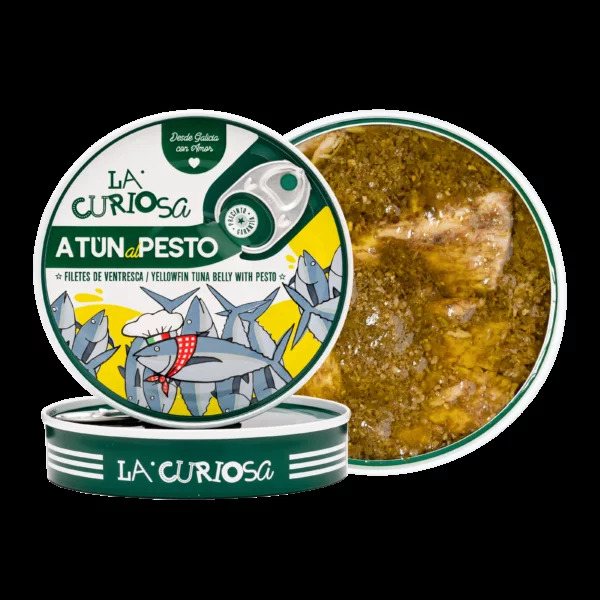 Ventre de thon au pesto, La Curiosa-detalle