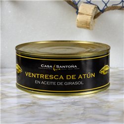 Ventre de thon clair extra dans de l'huile - Boîte