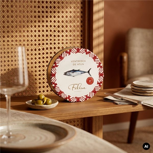 Ventresca von Rotem Thunfisch Felisa Gourmet 270g.-trasera