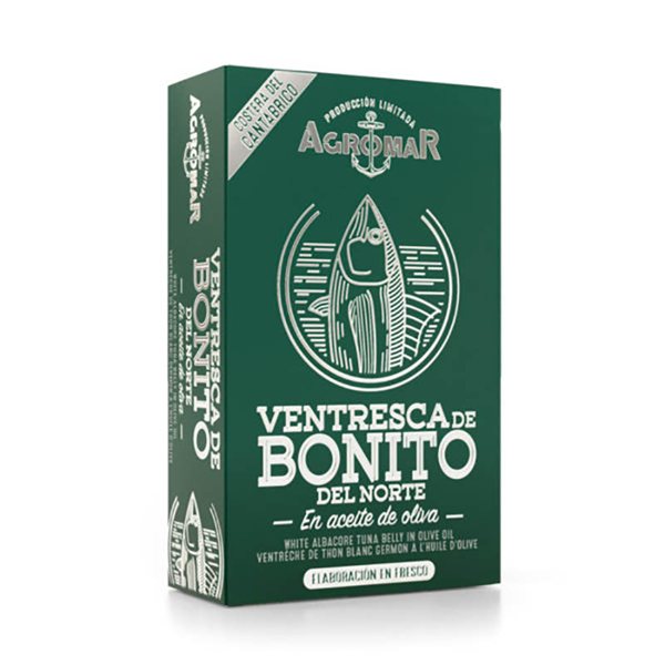Ventresca of North Bonito in Olive Oil, Agromar-detalle