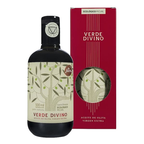 Vert Divin Écologique Picual 500ml-detalle
