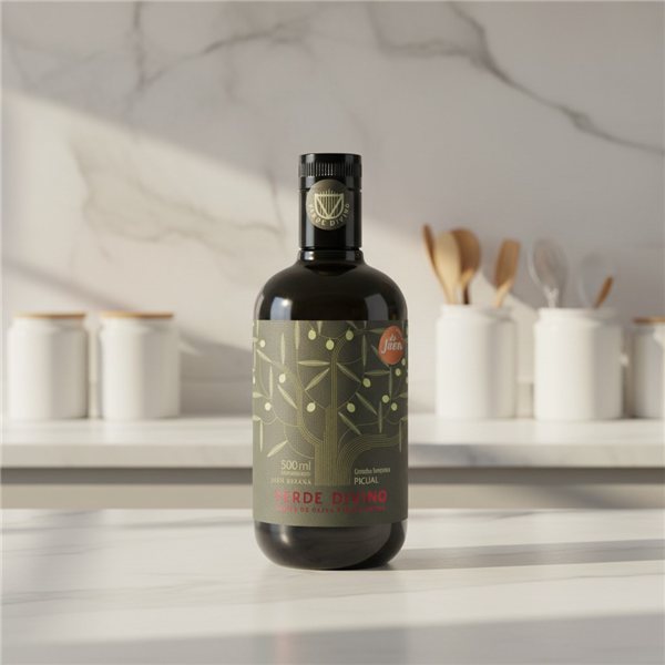 Vert Divin Picual 500ml-lateral