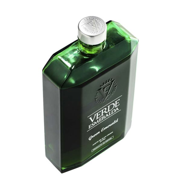 Verde Esmeralda Green Emerald Picual 500 ml-trasera