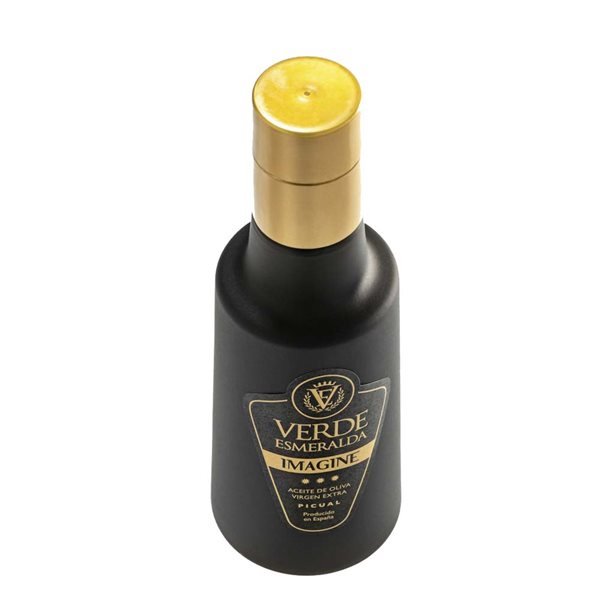 Emerald Green Imagine Picual 12 bottles 250 ml-lateral