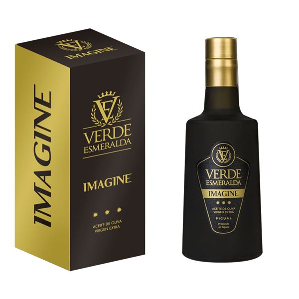 Vert Émeraude Imagine Picual 500 ml-detalle