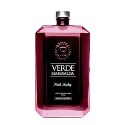 Verde Esmeralda Pink Ruby Hojiblanca Botella 500 ml