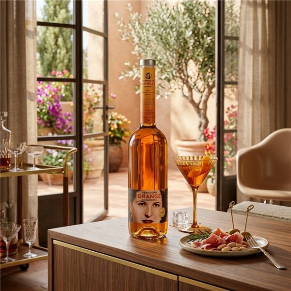 Vermouth Carmeleta Orange-detalle