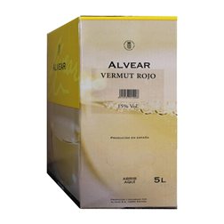Vermut Alvear Nº 5 Rojo Tinto Bag in Box 5 L