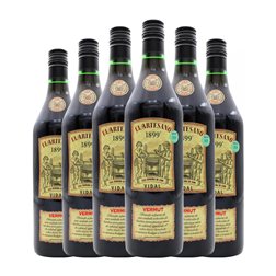 Vermut Artesano Vidal 1899 1 L (Caja de 6 unidades)