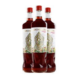 Vermut Carchelo Carcheleto Verdejo Rojo Tinto, Artesanal 1 L (Caja de 3 unidades)