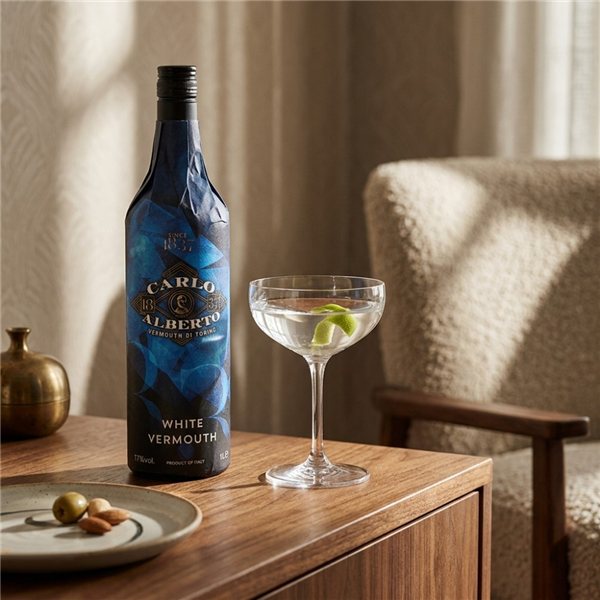Vermut Carlo Alberto White 1L-detalle