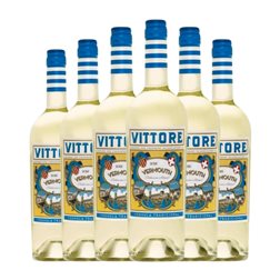 Vermut Cherubino Valsangiacomo Vittore Blanco 75 cl (Caja de 6 unidades)