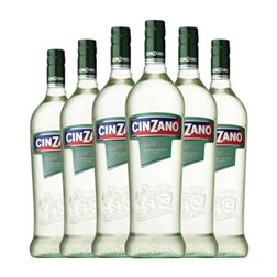 Vermut Cinzano Dry — Seco 1 L (Caja de 6 unidades)