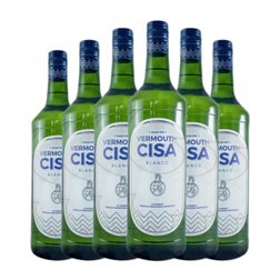 Vermut Cisa Blanco 1 L (Caja de 6 unidades)