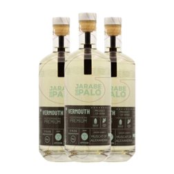 Vermut Jarabe de Palo Moscatel Blanco 75 cl (Caja de 3 unidades)