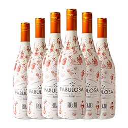 Vermut La Destilería de las Ideas La Fabulosa Rojo Tinto 75 cl (Caja de 6 unidades)