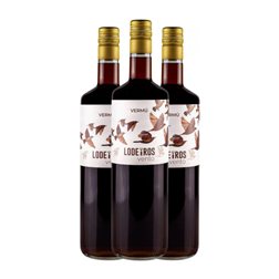 Vermut Lodeiros Vento Rojo 1 L (Caja de 3 unidades)