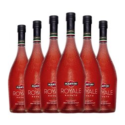 Vermut Martini Royale Rosato 75 cl (Caja de 6 unidades)