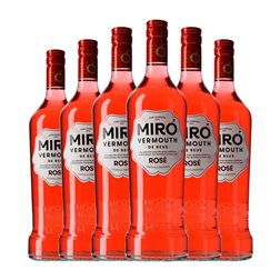 Vermut Miró Rosé — Rosado 1 L (Caja de 6 unidades)