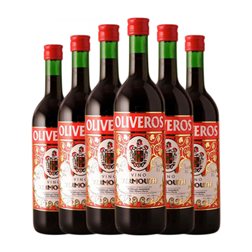 Vermut Oliveros Rojo Tinto 75 cl (Caja de 6 unidades)