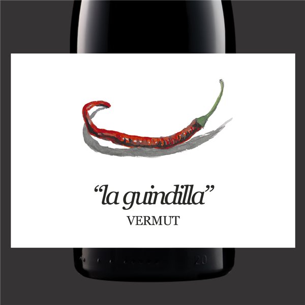 Vermouth Premium ÉPICÉ La Guindilla "ΠK" 3 bouteilles-trasera