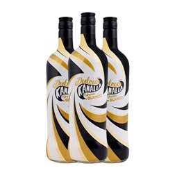 Vermut Rajoma Dulce & Kanalla Blanco 1 L (Caja de 3 unidades)