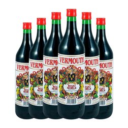 Vermut Ramón Lozano Noble Rojo Tinto 1 L (Caja de 6 unidades)