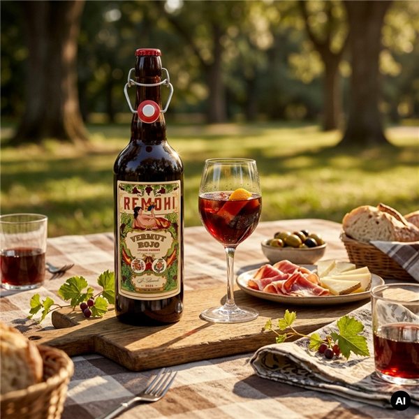 Remohi Red Vermouth-lateral