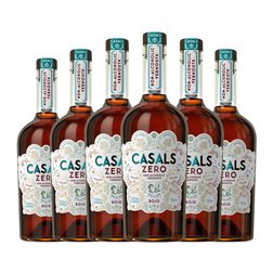 Vermut Torres Casals Zero Rojo Tinto 75 cl Sin Alcohol (Caja de 6 unidades)