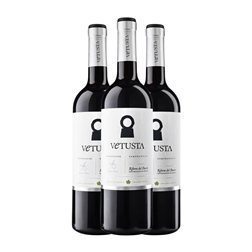 Vetusta Tempranillo Seco Ribera del Duero Crianza 75 cl Vegano Vino Tinto (Caja de 3 unidades)