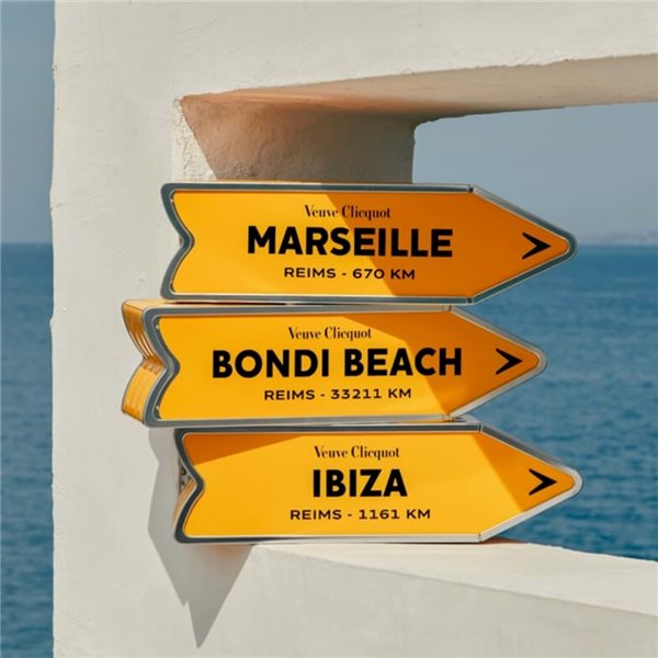 Veuve Clicquot Brut Estuchado Arrow Ibiza-detalle