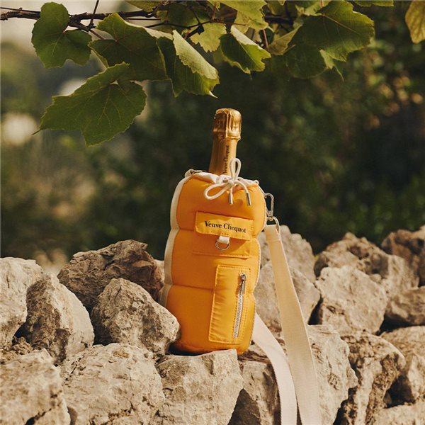 Veuve Clicquot Puffy Bottle Holder-lateral