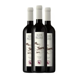 Vi Rei Caçador Mallorquí Seco Vi de la Terra de Mallorca 75 cl Vegano Vino Tinto (Caja de 3 unidades)