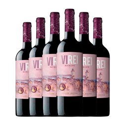 Vi Rei Merlot Seco Pla i Llevant 75 cl Vino Tinto (Caja de 6 unidades)