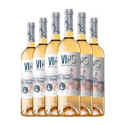 Vi Rei Premsal Seco Pla i Llevant 75 cl Vegano Vino Blanco (Caja de 6 unidades)