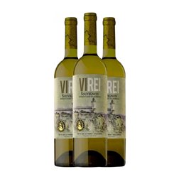 Vi Rei Sauvignon Seco Vi de la Terra de Mallorca Roble 75 cl Vegano Vino Blanco (Caja de 3 unidades)
