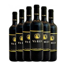Vi Rei Seco Pla i Llevant 75 cl Vegano Vino Tinto (Caja de 6 unidades)