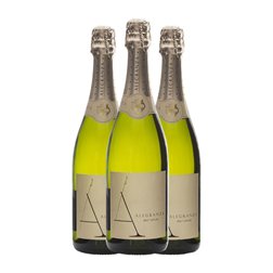Vibe Alegranza Brut Nature Cava 75 cl Espumoso Blanco (Caja de 3 unidades)