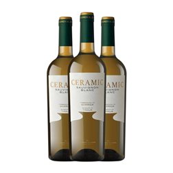 Vicente Gandía Ceramic Sauvignon 75 cl Vino Blanco (Caja de 3 unidades)