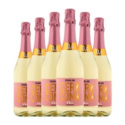 Vicente Gandía Cero Coma Sparkling — Espumoso 75 cl 0.0 Cero Cero Sin Alcohol Espumoso Blanco (Caja de 6 unidades)