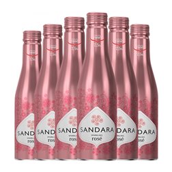 Vicente Gandía Sandara Sparkling — Espumoso Botellín 25 cl Espumoso Rosado (Caja de 6 unidades)