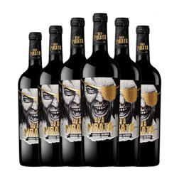 Vicente Gandía Uva Pirata Garnacha Valencia 75 cl Vino Tinto (Caja de 6 unidades)