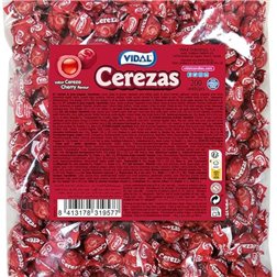 Vidal 1 kg Cerises Enveloppées 200 Unités