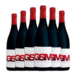 Vidal-Fleury GSM Grenache Syrah Mourvedre Vin de Pays d'Oc 75 cl Vino Tinto (Caja de 6 unidades)